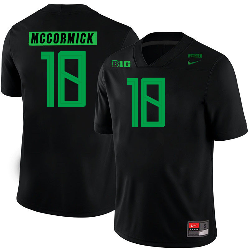 Cam McCormick Oregon Jersey,Oregon Ducks Football Uniforms Youth-Alternate Black